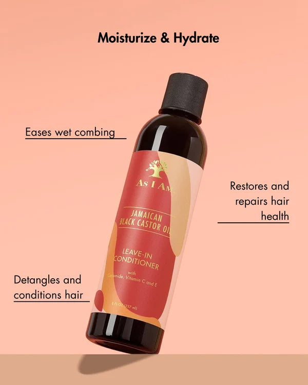 As I Am Jamaican Black Castor Oil Leave In Conditioner 8oz