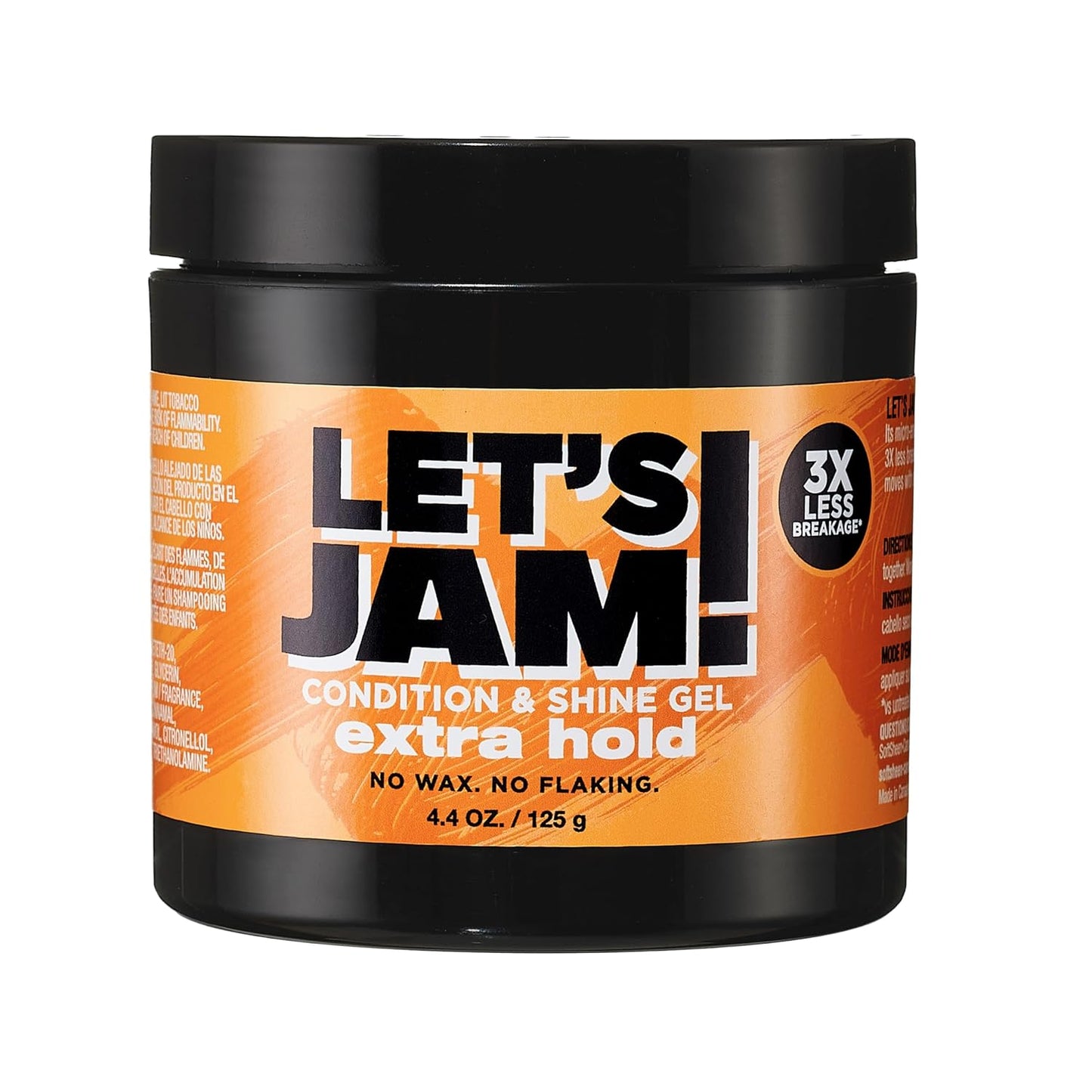 Let's Jam Condition & Shine Gel Regular, Extra Hold 4.4oz