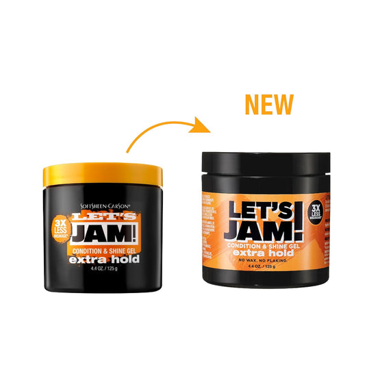 Let's Jam Condition & Shine Gel Regular, Extra Hold 4.4oz
