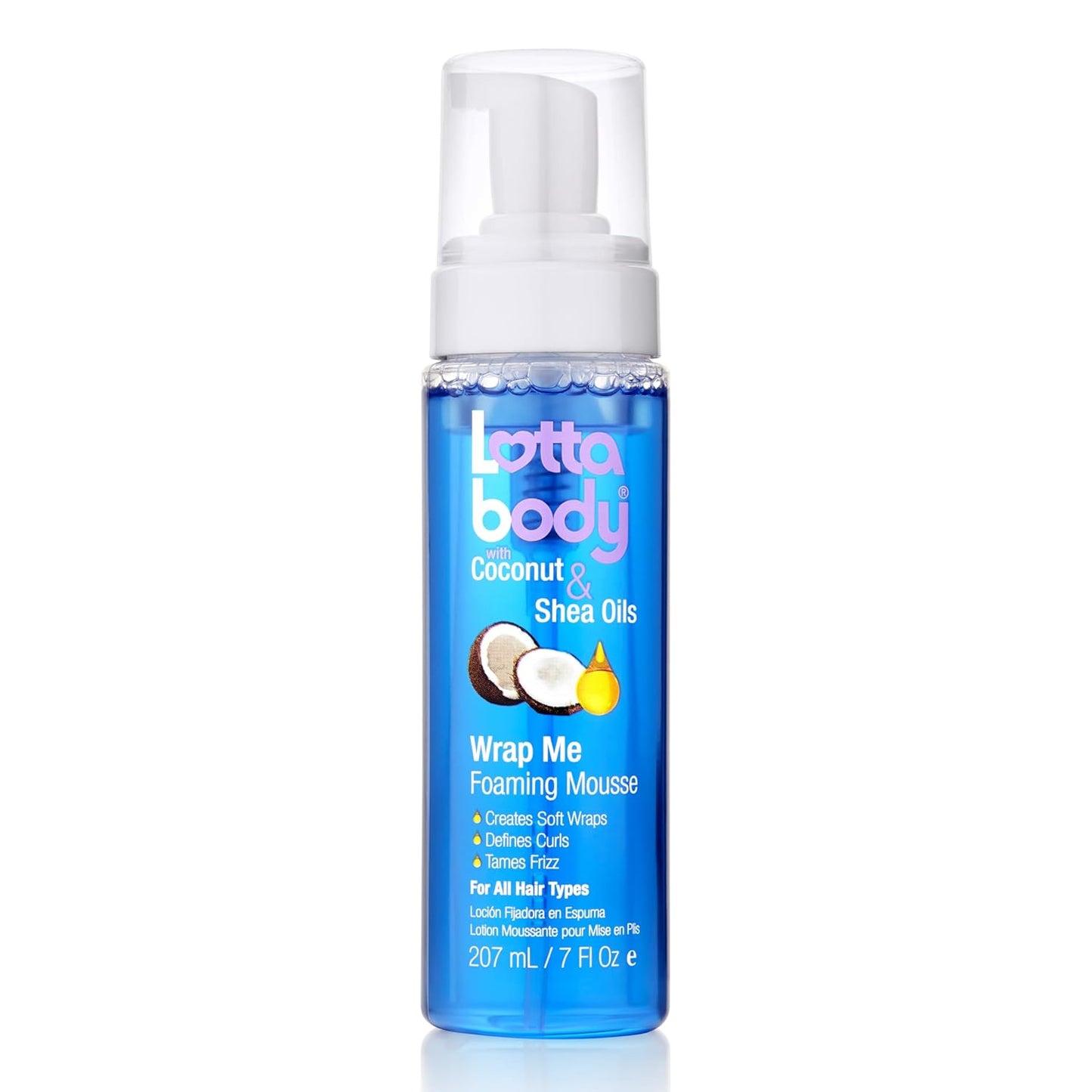 Lotta Body Coconut Shea Wrap Me Foaming Mousse 7oz