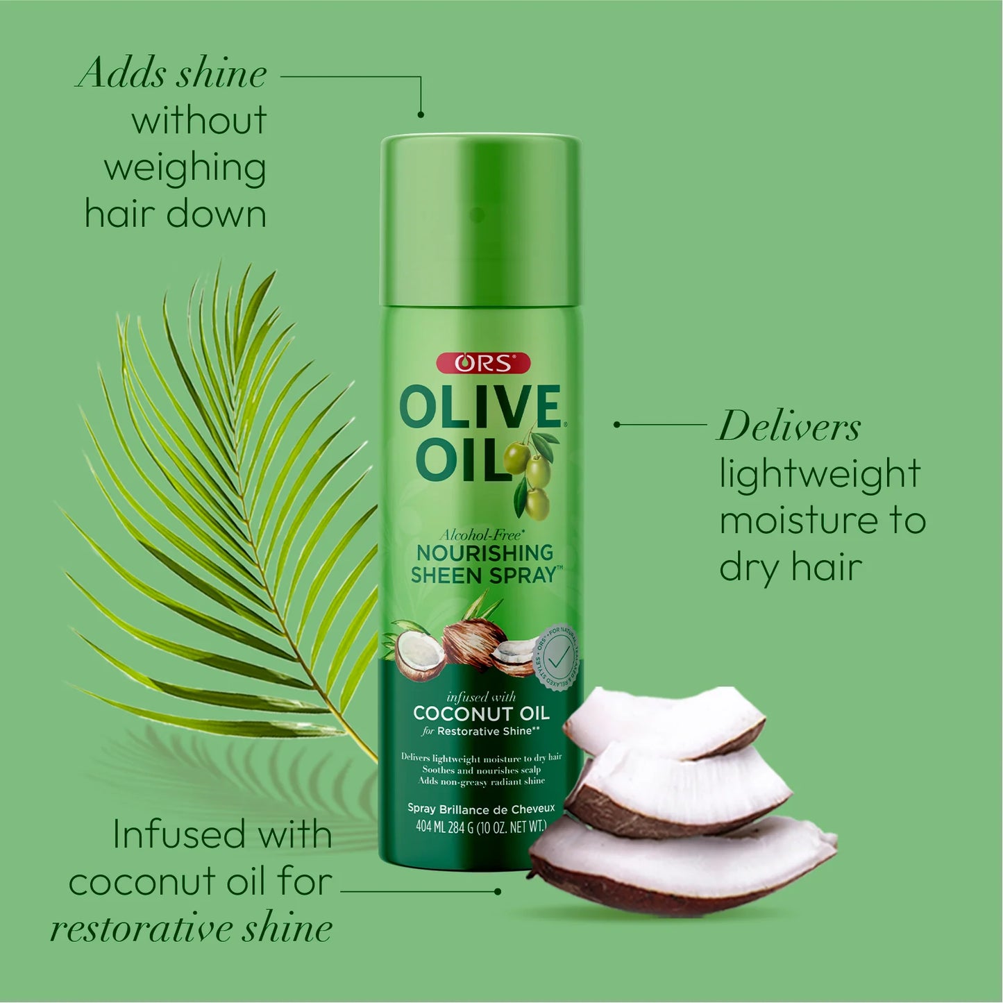 ORS Olive Oil Nourishing Sheen Spray w/Coconut Oil