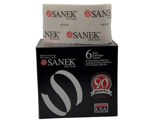 SANEK Neck Strips 6PK