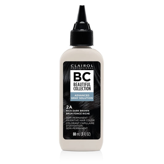 CLAIROL 2A Rich Dark Brown Semi Permanent Advanced Gray Solution Hair Color