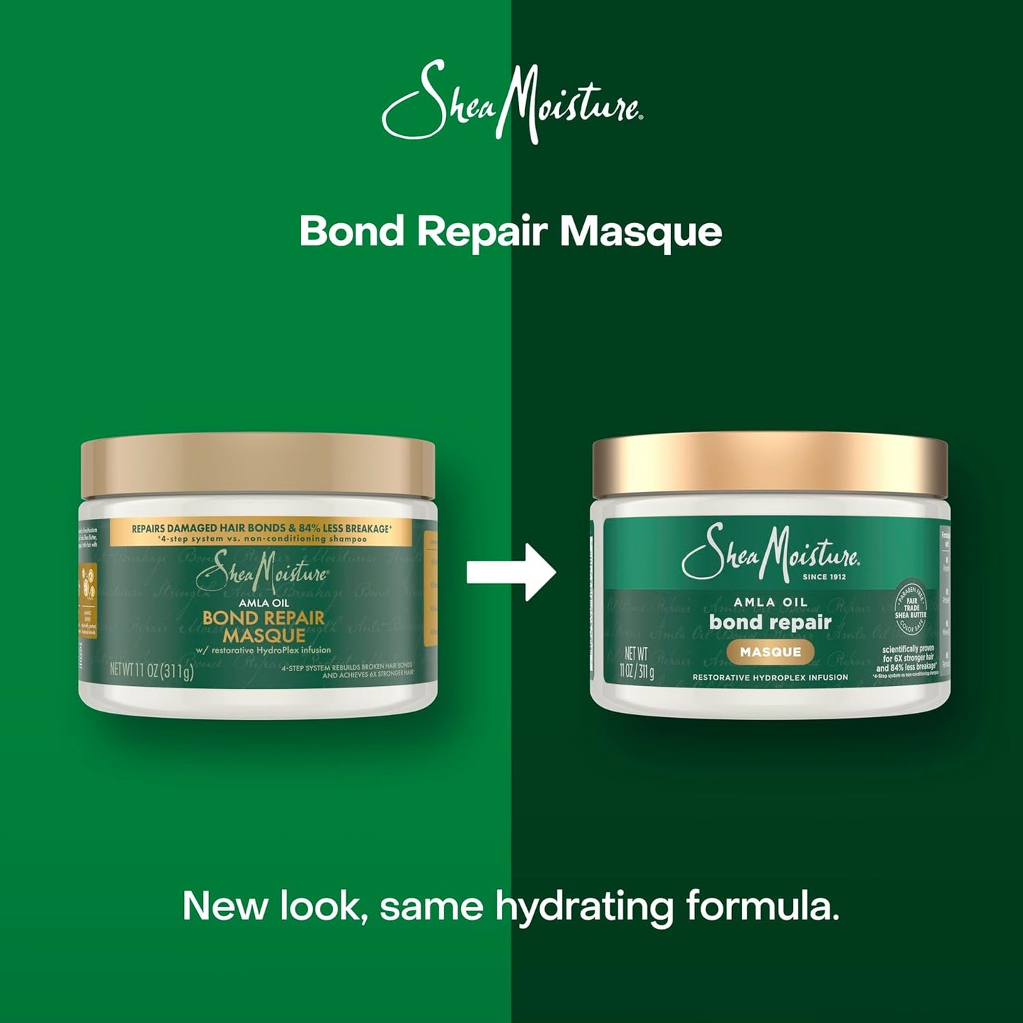 Shea Moisture Bond Repair Masque Amla Oil 11oz