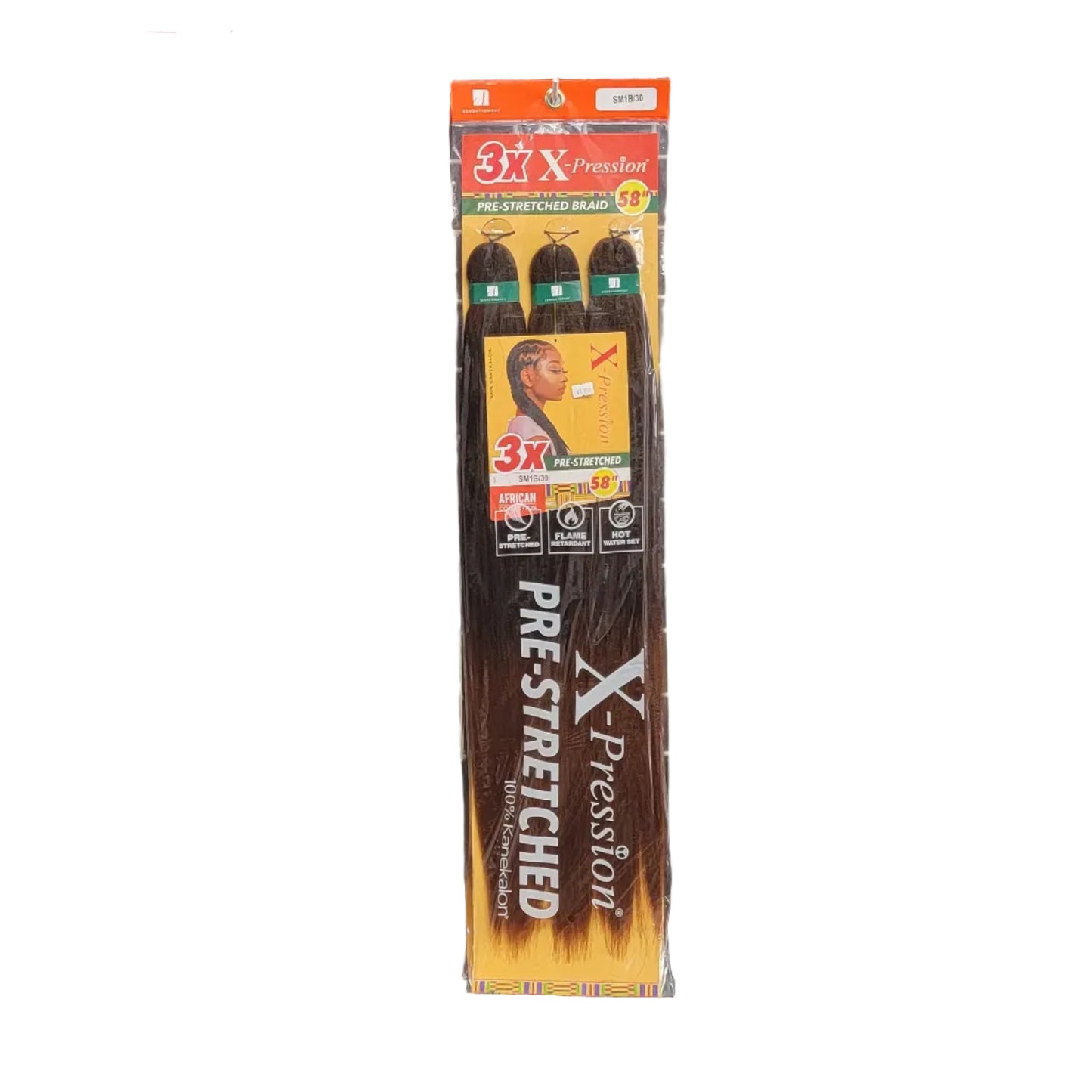 Sensationnel 3X X-Pression Pre-Stretched Braid 58"