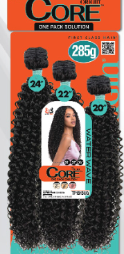 Bobbi Boss Miss Origin CORE 3 Bundles 1 Pack Synthetic Weave 20" 22" 24" Water Wave