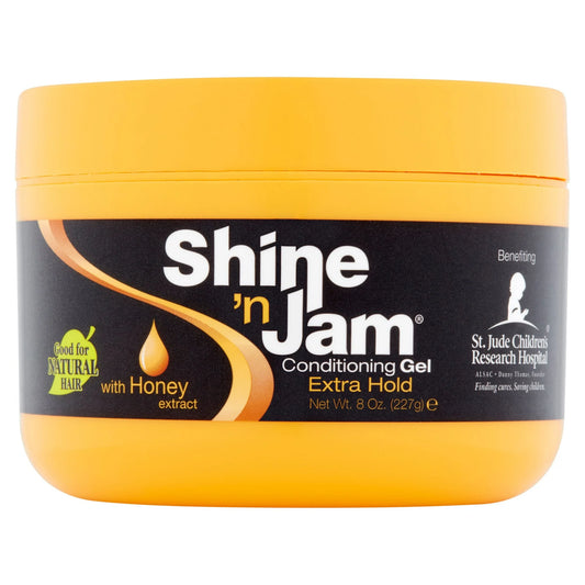 AMPRO Shine n Jam Conditioning Gel Extra Hold 8oz