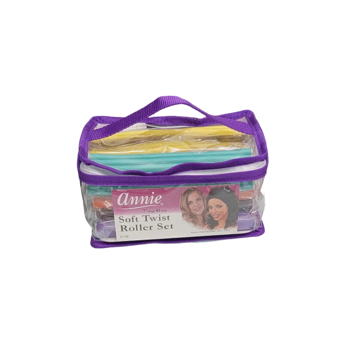 Annie Soft Twist Roller Set 42pc Assorted Colors