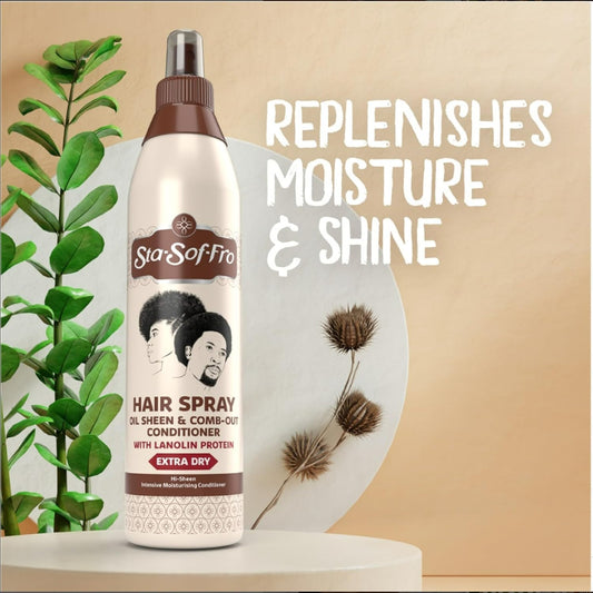 Sta-Sof-Fro Hair Spray Oil Sheen & Comb Out Conditioner 8.45oz