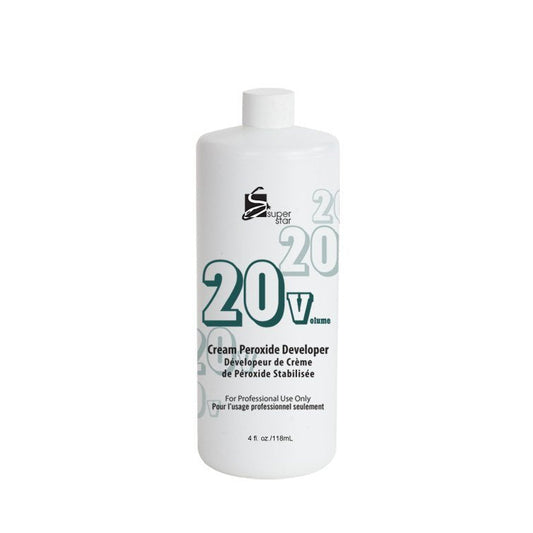 Super Star Cream Peroxide Developer 20v 4oz
