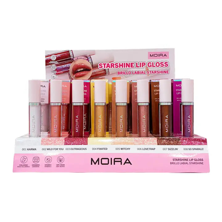 MOIRA Starshine Lip Gloss - Assorted Shades