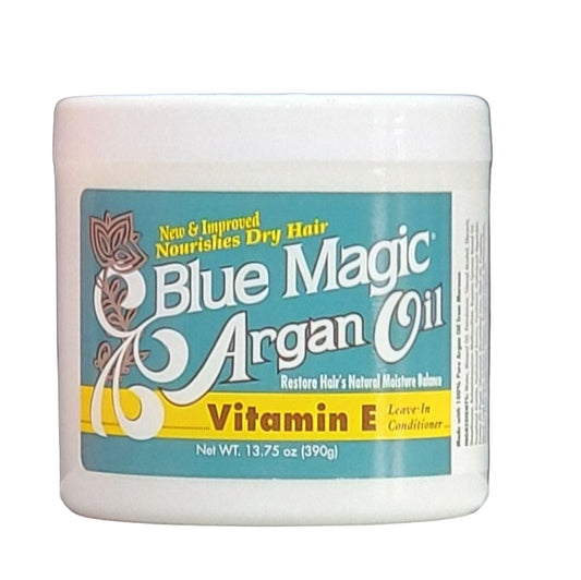 Blue Magic Argan Oil Vitamin-E Leave-In Conditioner