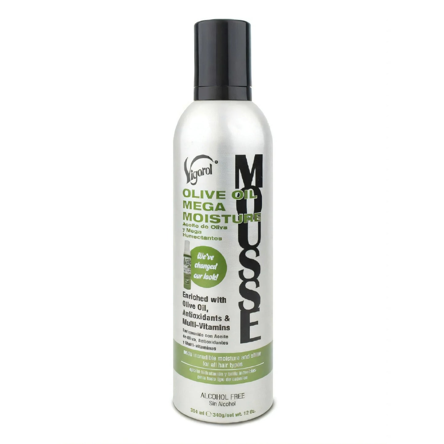 Vigorol Olive Oil Mega Moisture Mousse 12oz