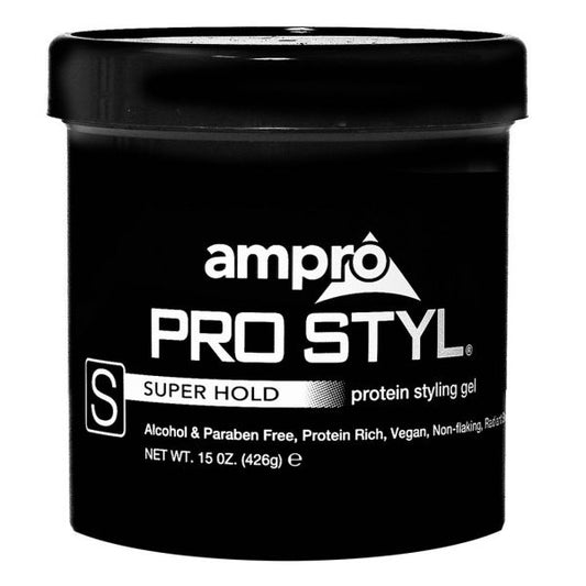 Ampro Pro Styl Super Hold Protein Styling Gel 15oz
