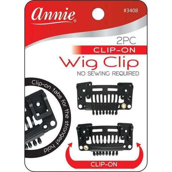 Annie Clip on Wig Clips 2Ct #3408
