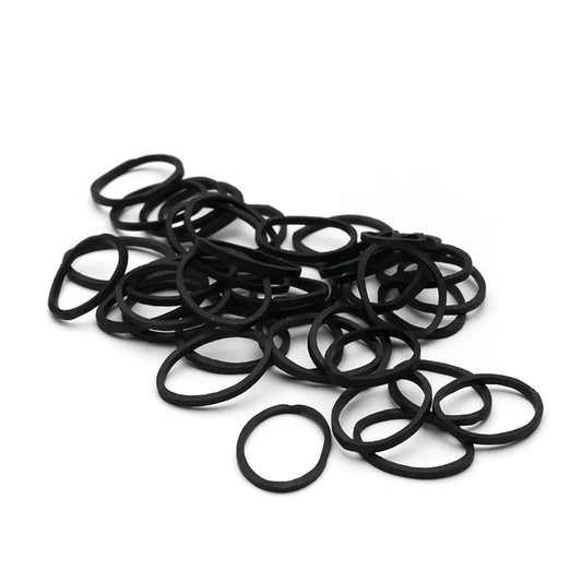 Annie Black 500ct Rubber Bands 1/2"