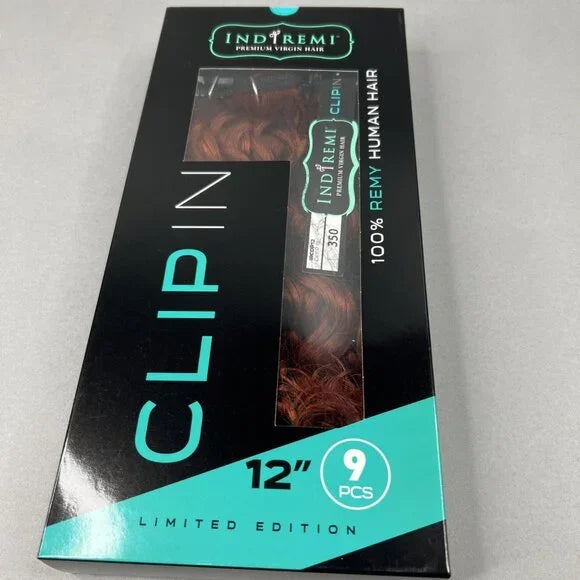 Bobbi Boss INDIREMI 9pc Clip-In Deep Wave 12"