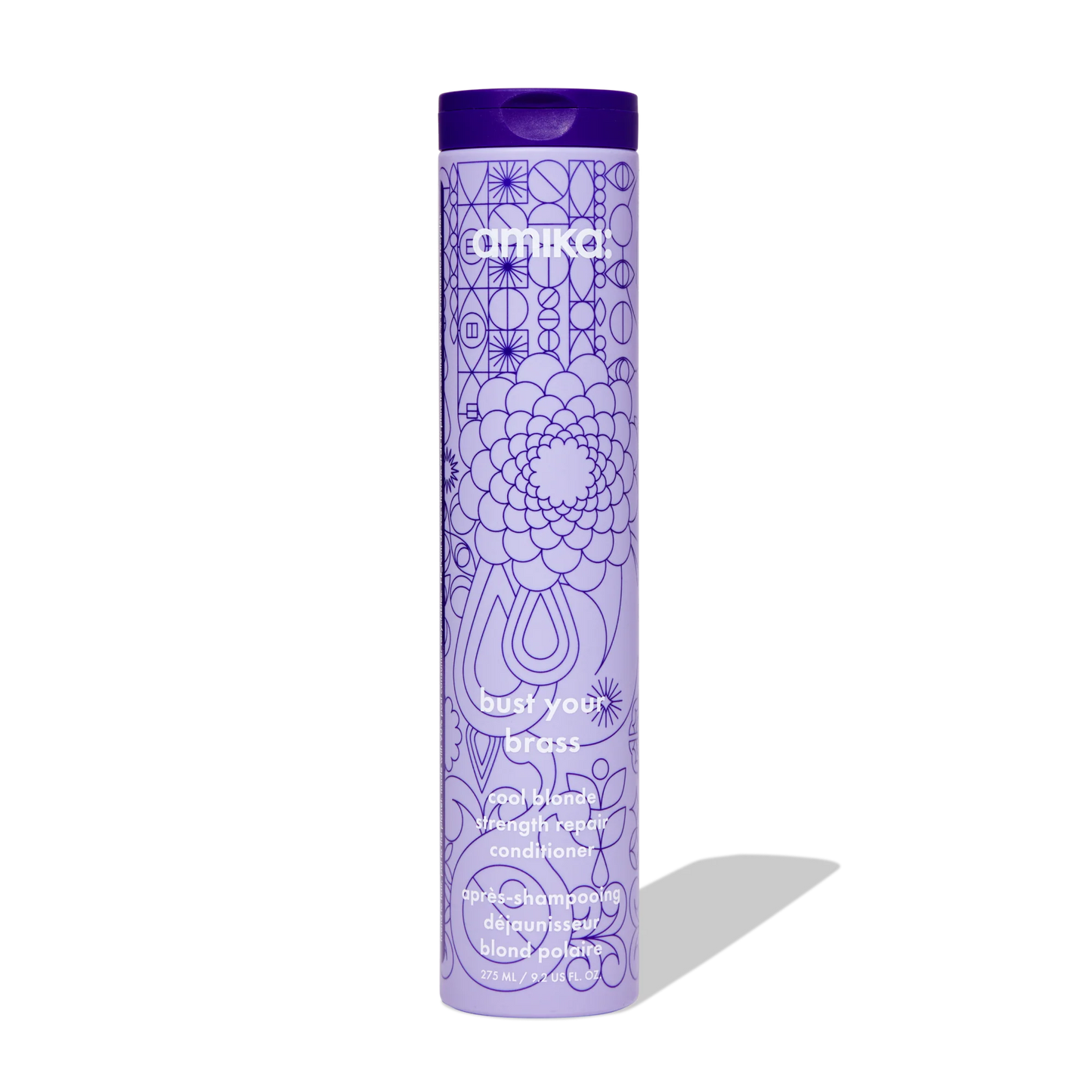 AMIKA Bust Your Brass Cool Blonde Strength Repair Conditioner 9.2oz